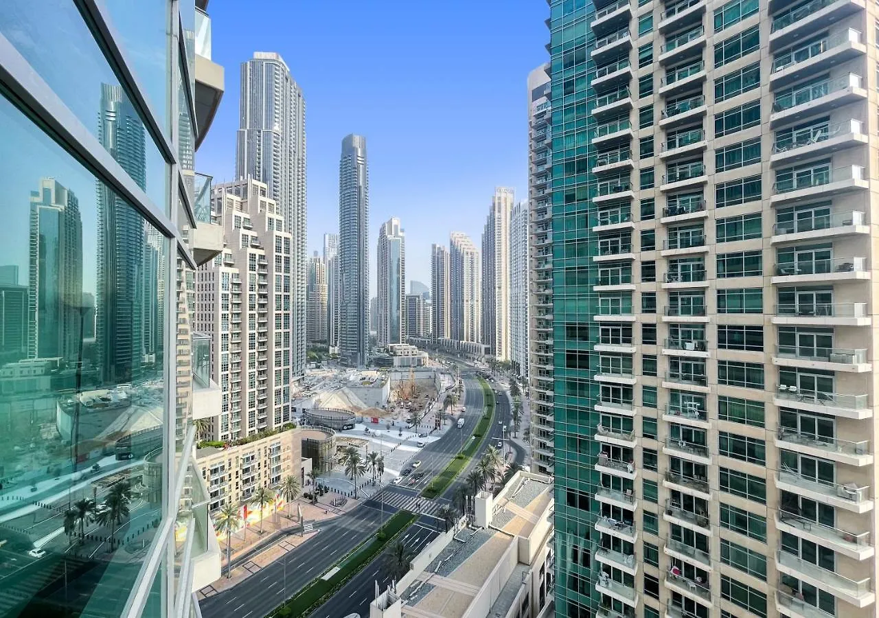 Luxury 1Br Apartment - 1 Min To Burj Khalifa In The Heart Of Downtown -The Lofts Tower location